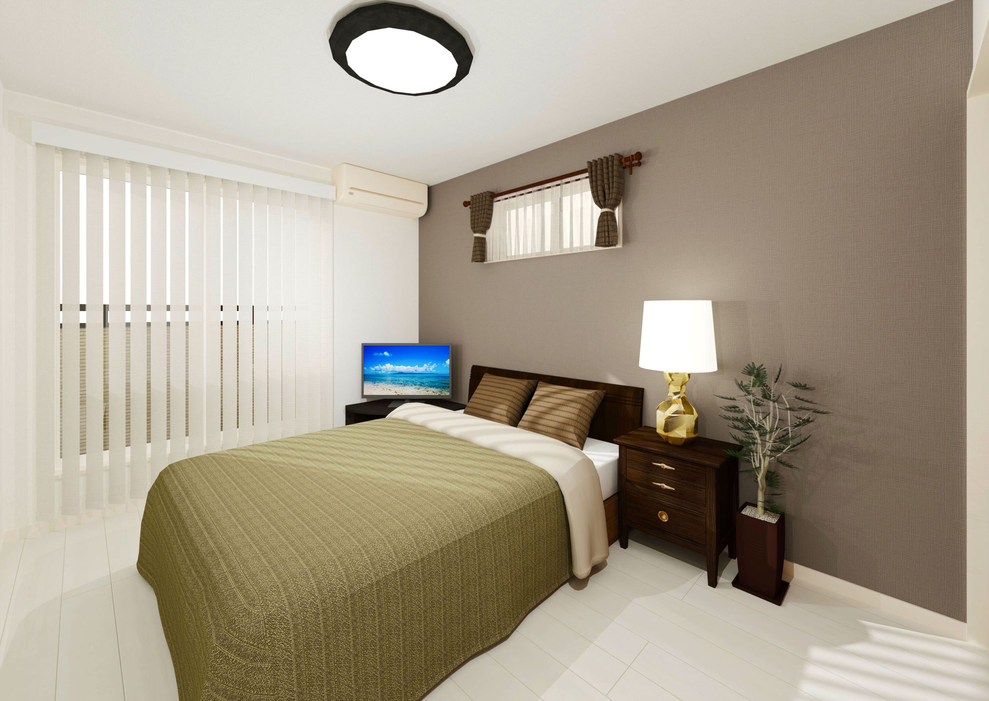 Interior Perspective（Bed room）
