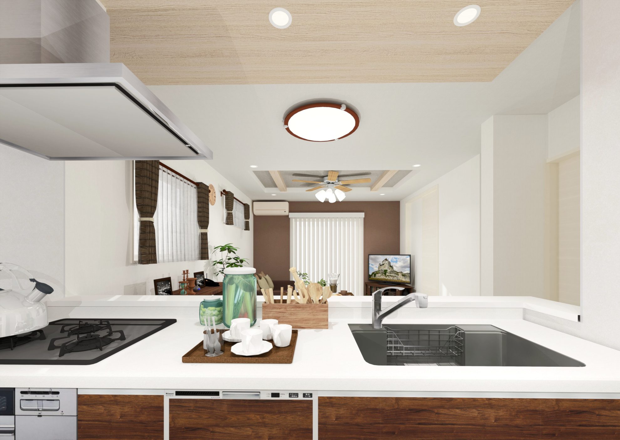 Interior Perspective（Kitchen）